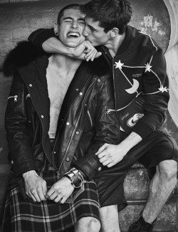 justdropithere:  Gosh Sobianin &amp; Nicolas Ripoll by Matthew Brookes - DSECTION #14 