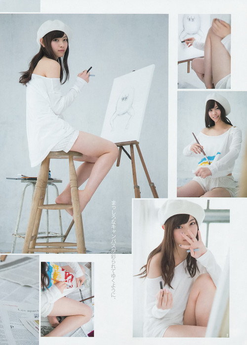 [Weekly Young Jump] 2014 No.18 (Nogizaka46) Nishino Nanase 西野七瀬