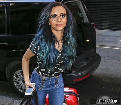 Little Mix Style Blog Requested Jade Blue Green Hair