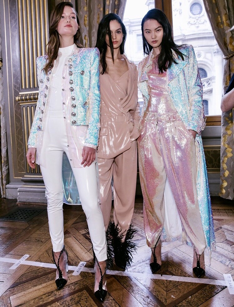 jordydior:BACKSTAGE | BALMAIN FW18 PFW