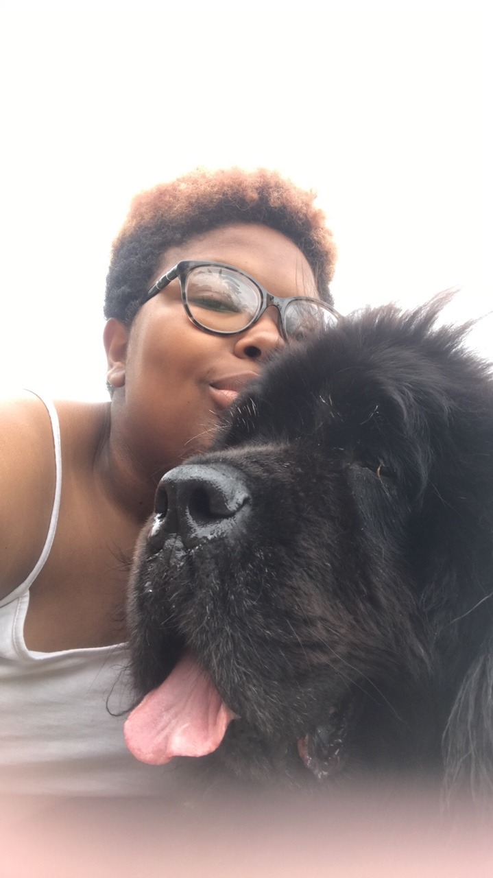 black-ken-dolls:  Little black boy featuring big black dog for blackout   He/him