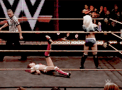 twxstedbliss:  Alexa Bliss v. Sasha Banks - March 18th, 2015