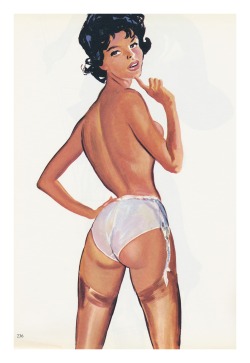 agracier:  a 1950s pinup by French artist