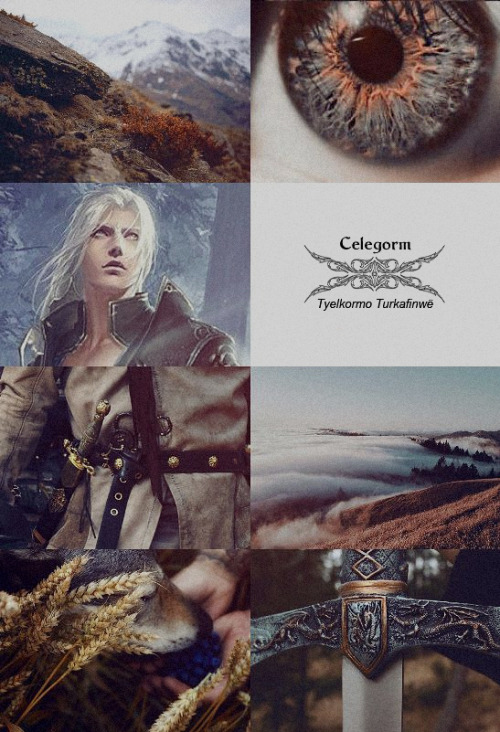 The Silmarillion aesthetic | Celegorm The Fair ‘The name Celegorm, hasty riser, may have been 
