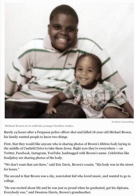 bonitappleblog:  darvinasafo:  WITH RESPECT TO THE BROWN FAMILY WE SHOULD REMOVE