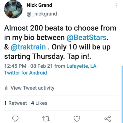 Only a few days left…… 10 beats a week starting back this Thursday, but the almost 200