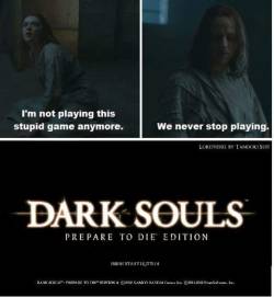 Mostly Dark Souls