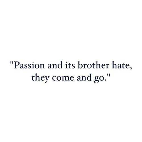 Could easily be made to stay, for longer though - ‘Love Is No Big Truth’ • #KingsOfConve