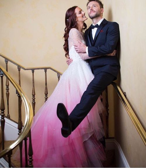 csiriano:  Oh Lydia you were so beautiful on your wedding day in your Siriano gown (and Chris isn’t so bad either!)