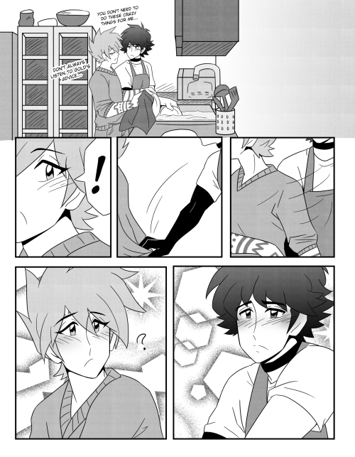 geneseedraws: This RedGreen comic is based off of @laserbobcat‘s Witch AU! She gave me a prompt and I made it into a smol comic. Panels read right to left!  If you want some context, read more of the AU here!! 