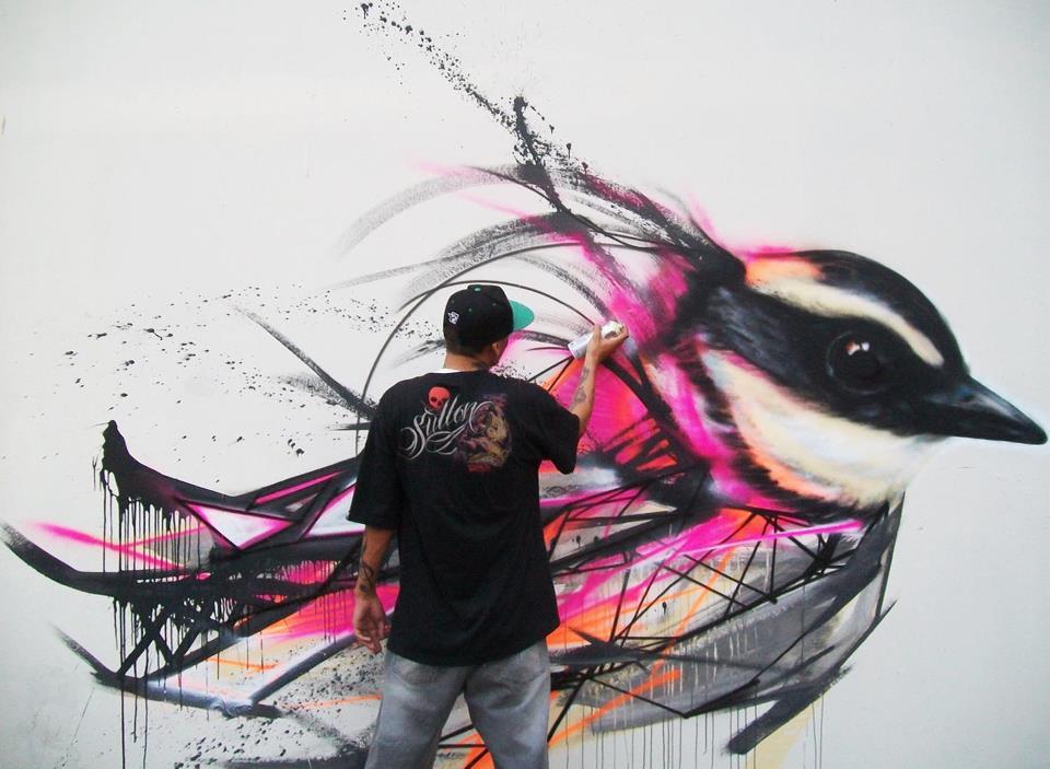 un-chico-cualquiera:  robyndesign:  art or crime?  Esto es un crimen, mientras matar
