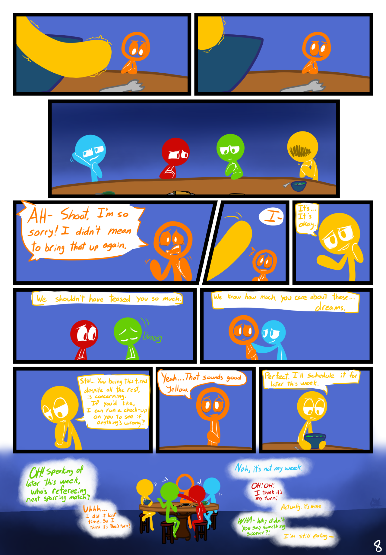 The Animator - Stickman fight 2 by rosetta82