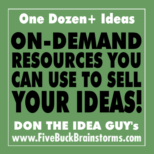 You’ve got an idea in your head, but how to bring it into the real world?The only question I get asked more than “how do I come up with more ideas?” is “where can I sell my ideas?” – and the one that immediately follows is “how can I get this idea...