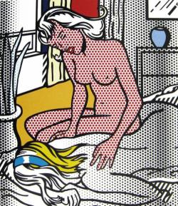 themaninthegreenshirt:  Roy Lichtenstein, Two Nudes 1994