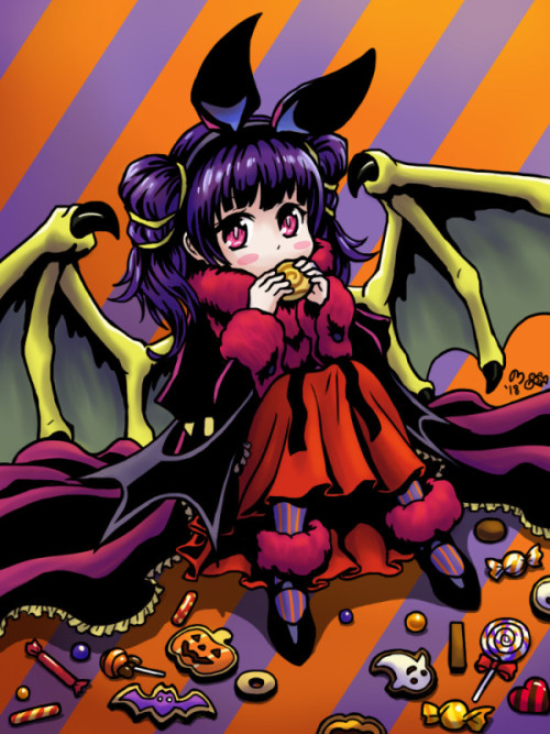 Halloween Myrrh from Fire Emblem Heroes.…She’s so adorable!