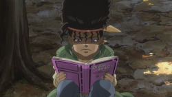 sadifura:  my little baby boy reading his comic that he made himself that predicts the future bc he is my little baby boy