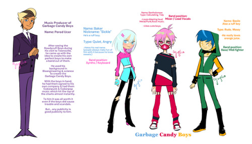  My new OCs for the PPG verse! I worked really hard on this, took all my brain energy to develop the