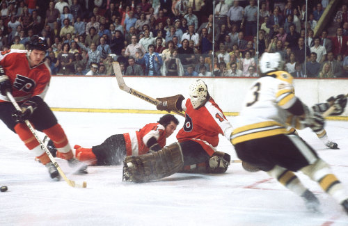 Remembering Bernie Parent's cup-winning days as the Niagara Falls Flyers  goalie