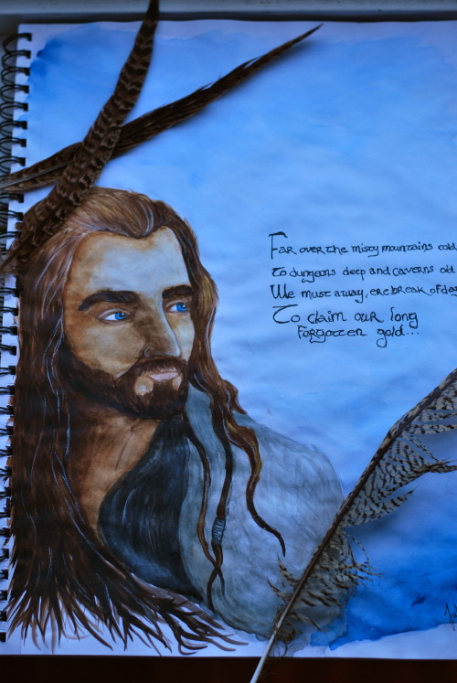 Thorin, aquarell on paper, made by me. 