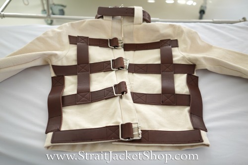  https://www.etsy.com/shop/StraitJacketShopClassical Straitjacket with leather belt is now available