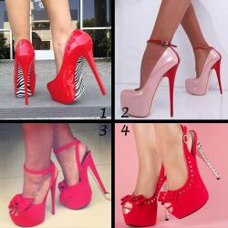 ideservenewshoesblog:  Glaring Peep-toe Platform