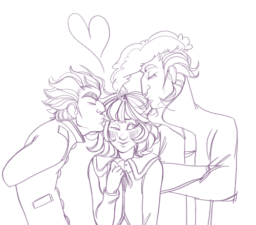 manfiction: i got these two done and then i ran out of steam i might draw the rest later tho