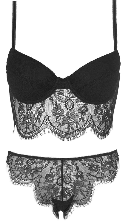 TopshopBra here x Knickers here