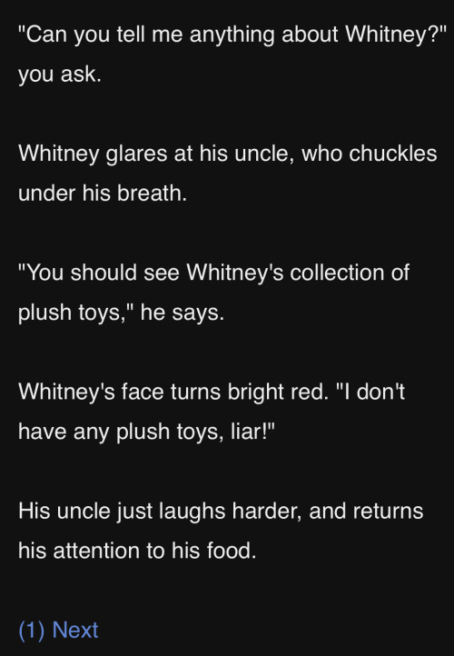 The Whitney Loft Scene Has My Entire Heart