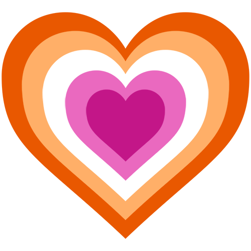 Tranparent Pride Hearts For Your Blogs/icons!