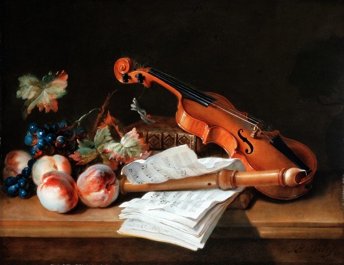Still-Life by Jean-Baptiste Oudry, 18th century.