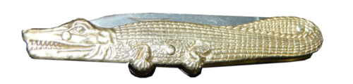knifeforsale: VINTAGE ALLIGATOR POCKET KNIFE | LISTING