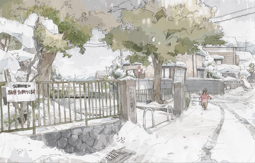jlingasd:  Great backgrounds by わみず      