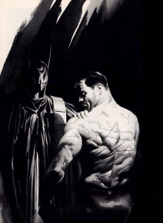 Drawings of alex ross batman