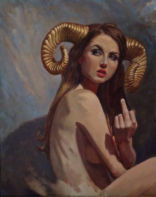 500-daysofart:  Oil paintings by Michael adult photos