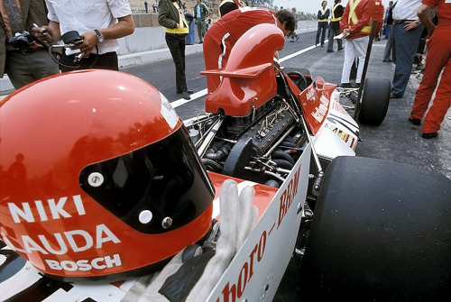 Porn photo jacqalan:  Niki Lauda 1972 . BRM P160. 