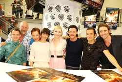 whatmakesyoulove:  The Hobbit cast signing