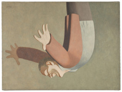 theories-of:  David Byrd, Suicide, 1996. Oil on canvas, 30 x 40 inches 