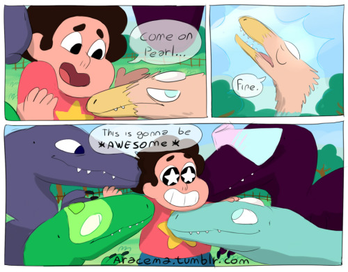 Sex aracema:  Steven made them watch Jurassic pictures