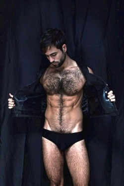 Handsome, sexy, hairy a dream of a man - WOOF