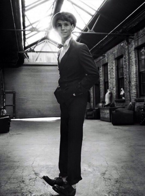 bespokeredmayne:For Throwback Thursday, the cutest little Eddie Redmayne ever, modeling while a stud