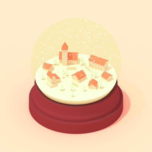 madakikoeru: Snow Globe 3Dcember 2018 - Day 5 instagram | twitter | dribbble | behanc