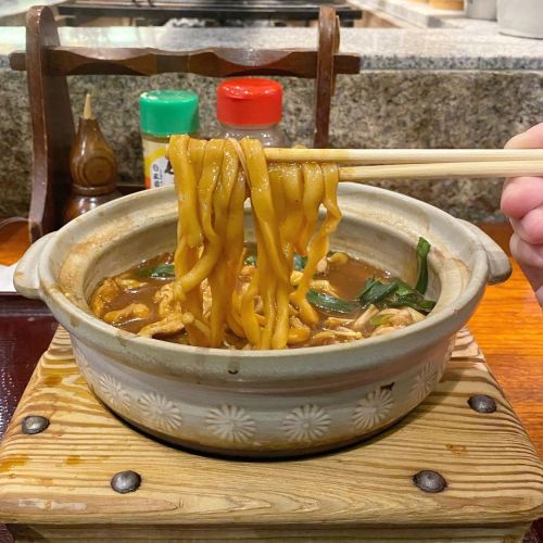 Handmade noodles in sizzling rich miso broth  • sangokuichi三国一 , Tokyo JAPAN • #japanesefoodie #japa