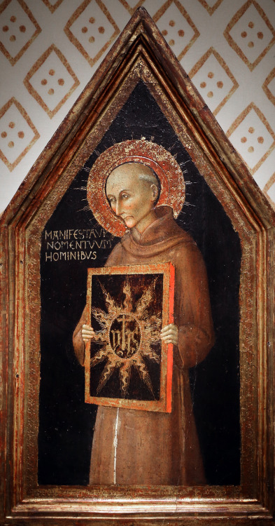 Sassetta - Bernardino of Siena (1445).