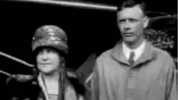 Breaking news gifs from newsgifs.com — 1927 Charles Lindbergh crosses the  Atlantic in...
