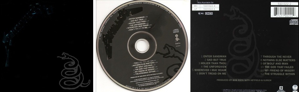 rockandmetalmania:  Metallica albums