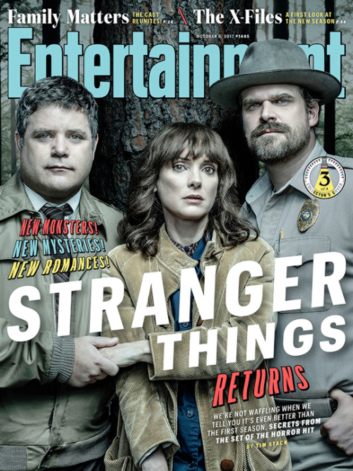 Stranger Things’ cast for Entertainment Weekly (October 6, 2017)