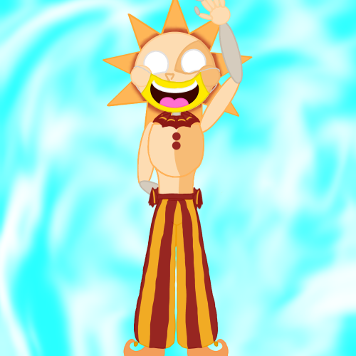 Yall! I Didnt Think Sun Would End Up Looking So Dang Cute In My Art Style!