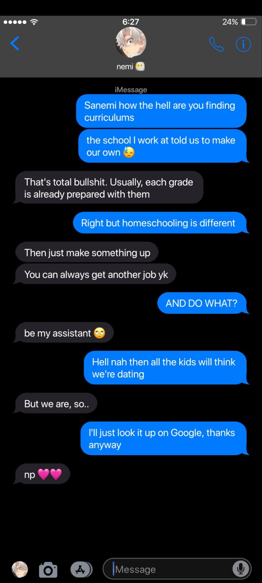 Teaching Duty!
