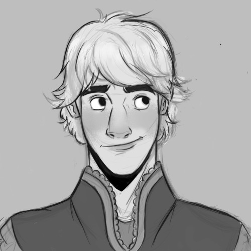  Lost in the woods..little Kristoff sketch 