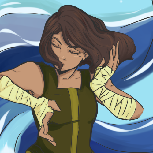 mareblanche: Korra is really important for me, so I put a lot of feelings in this drawing. <3